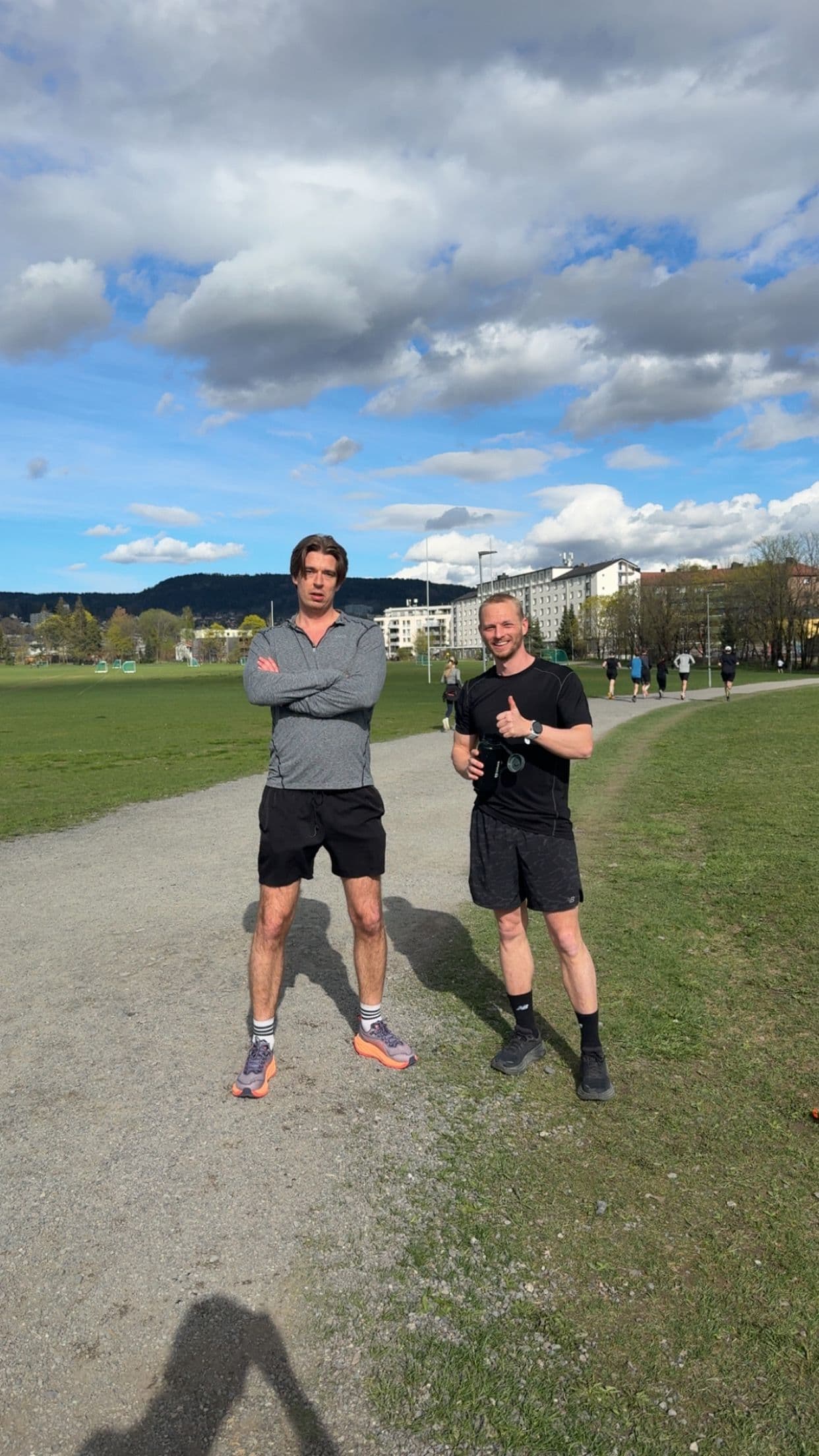 Per og Vebjørn løper